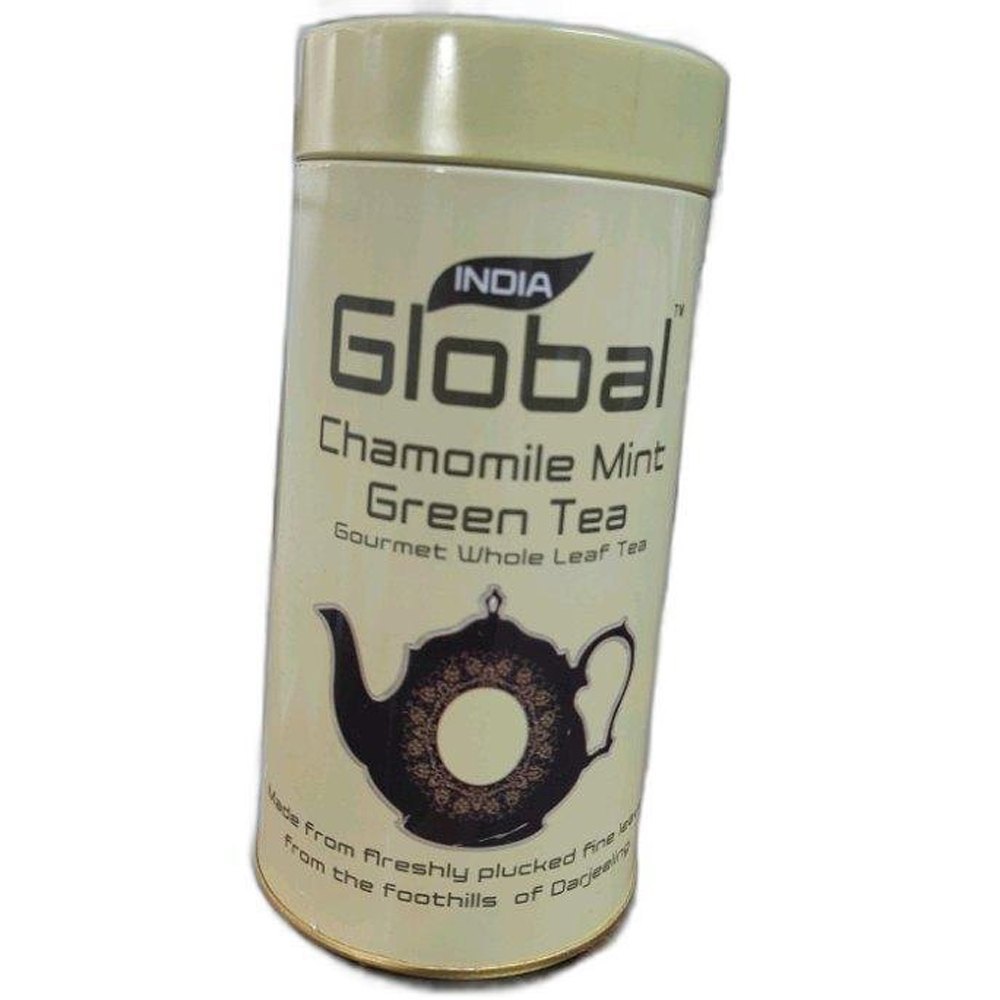 Granules INDIA Global Chamomile Mint Green Tea, Packaging Size: 300Gram