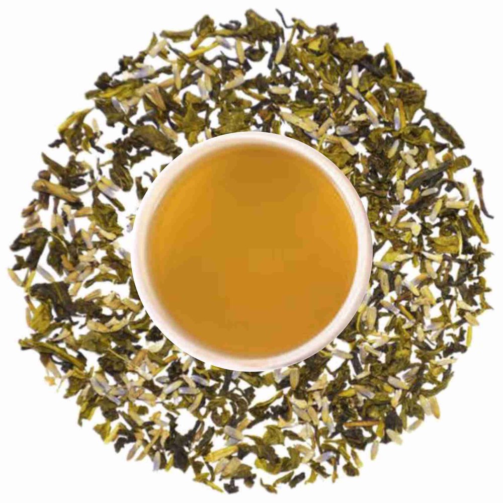 The Tea Kettle Earlgrey Lavender Green Tea, 1, 5, 10 Kg