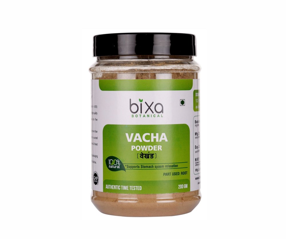 Brown VACHA ROOT POWDER ACORUS CALAMUS- 200 gm, Packaging Type: Bottle