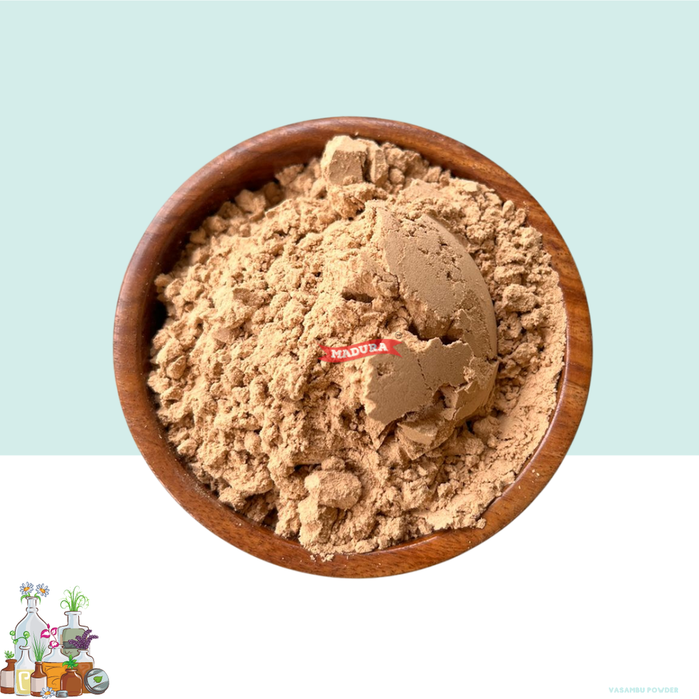 Whitish Brown Acorus Calamus Calamus/Vasambu Powder, Packaging Size: 5kg Bag