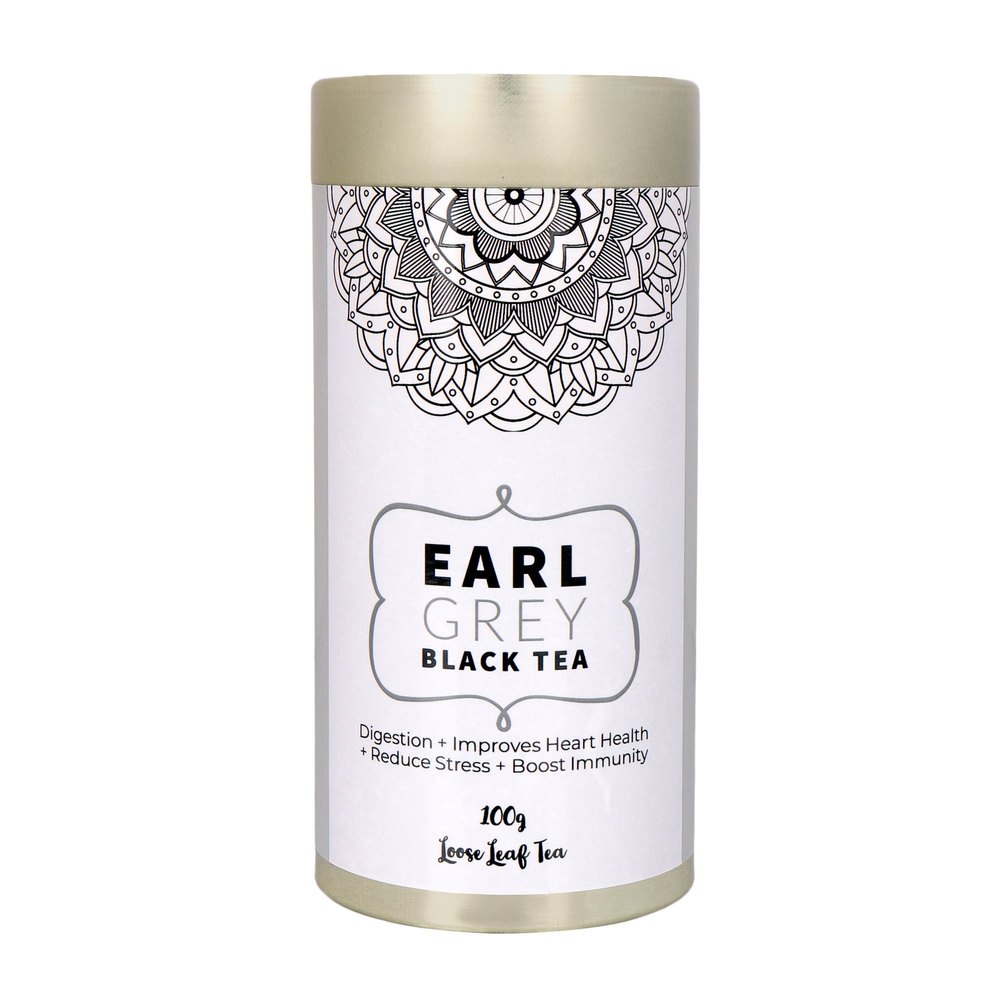 Natural Earl Grey Black Tea, Leaves, Packaging Size: 100 G