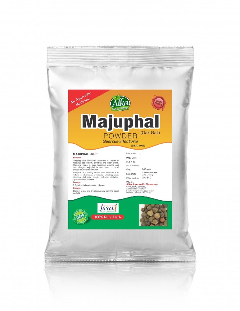100% Pure & Natural MajuPhal (Oak Gall )Powder- 100gm