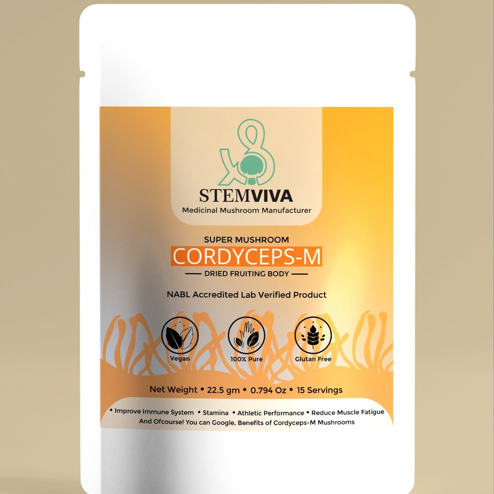 Stemviva Cordyceps Militaris Dried Fruiting Bodies