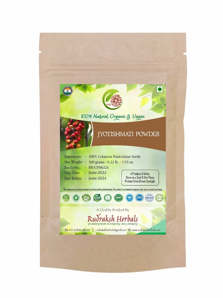 Jyotishmati Powder, Packaging Type: Kraft Paper Bag, Packaging Size: 100 Grams