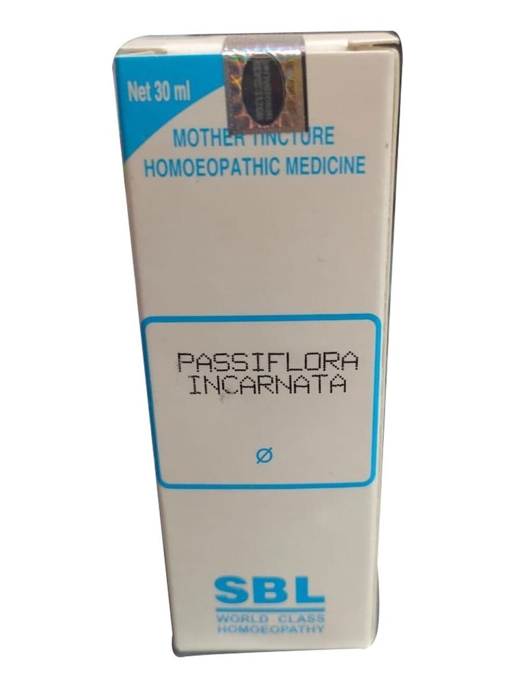 Homeopathic Passiflora Incarnata Drops, Packaging Type: Box, Packaging Size: 30ml