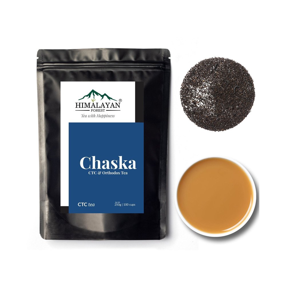 Organic Cinnamon Himalayan Forest Chaska CTC Orthodox Tea, Granules, 250 gm