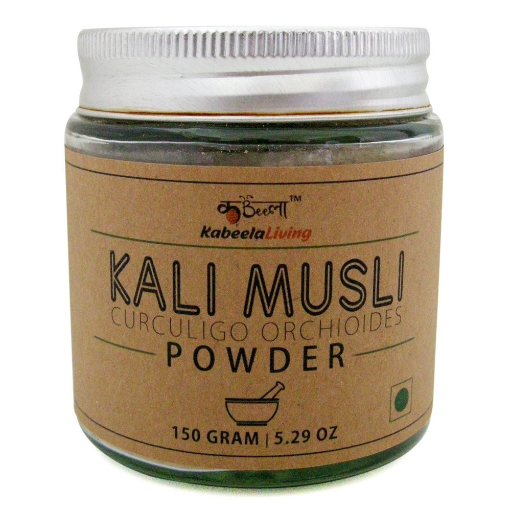 Brown 150g Kali Musli Curculigo Orchiodes Powder, Packaging Type: Jar
