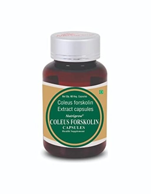 Nutrigrow coleus Forskohlii Extract capsule, Packaging Type: Bottle, Packaging Size: 60 Capsules