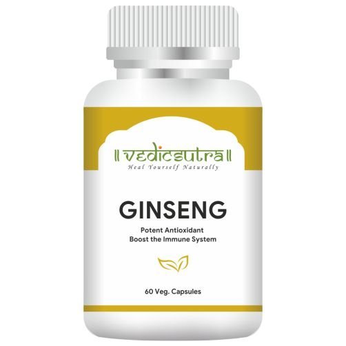 Herbal Ginseng Capsules, 60 Capsule