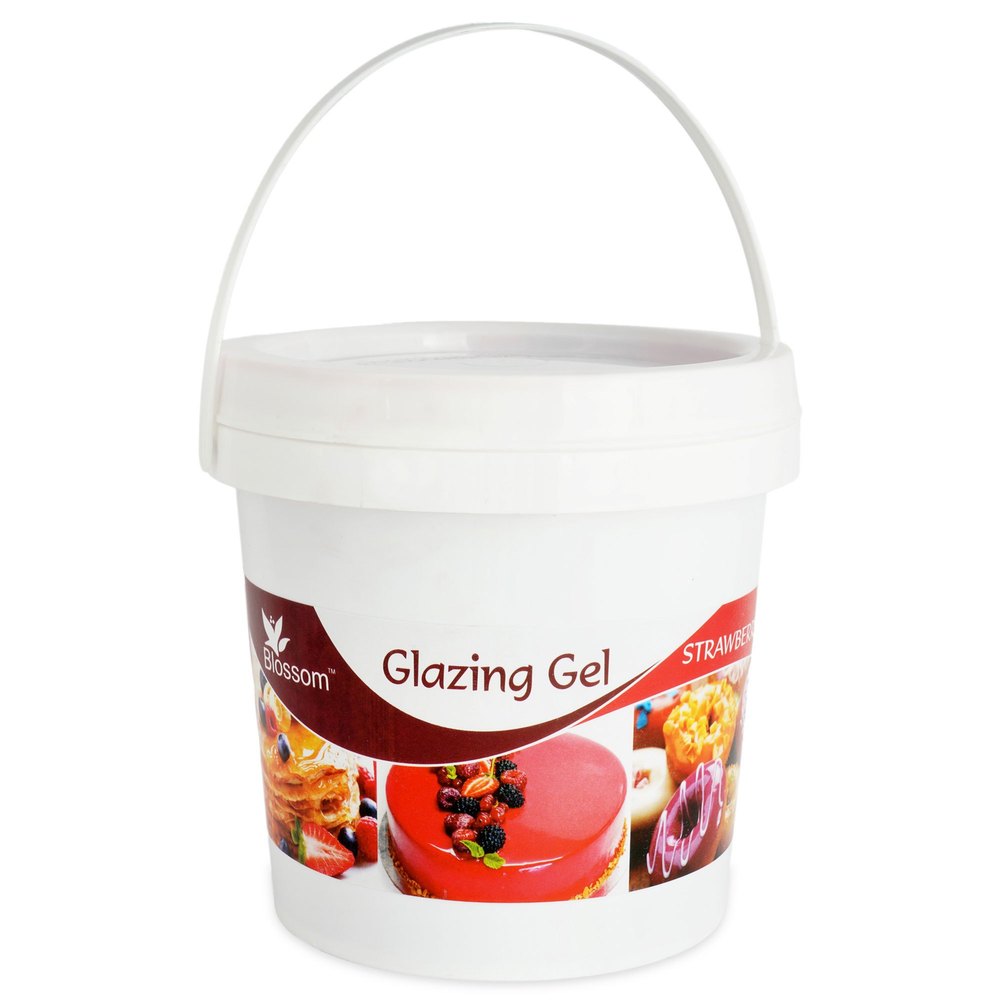 Sweet Blossom Strawberry Glazing Big Gel, For Cake Decoration, Packaging Size: 1 KG