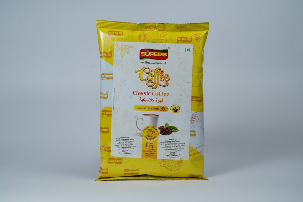 Superb Classic Coffee Premix, Pack Size: 1 Kg, Packaging Type: Packet