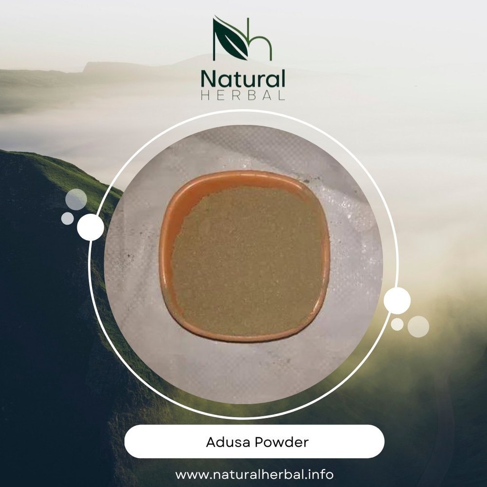 Adusa Leaves Powder, Packaging Size: 5/10/25/50 kg Hdpe Bag
