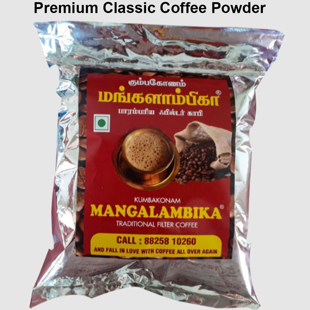 Mangalambika 80% Coffee, 20% Chicory Premium Popular Filter Coffee Powder, Packaging Size: 250g