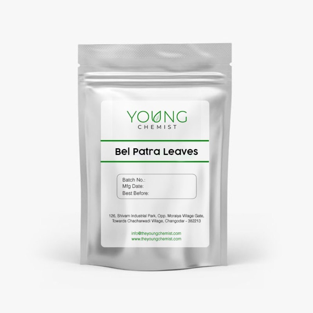 Green Young Chemist Bel Patra Leaves (Raw), Grade: Medicine Grade, Packaging Size: 100g