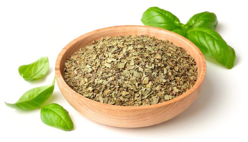 Green Dried Sweet Basil Leaves, Organic, Packaging Size: 10 kg