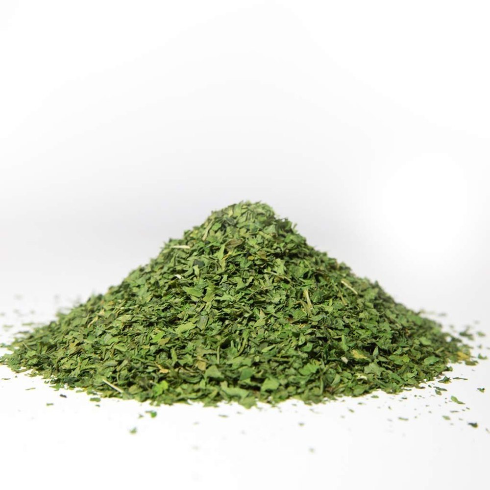 Petroselinum Crispum Greenish Parsley Leaves, Packaging Type: PP Bag, Grade: A Grade