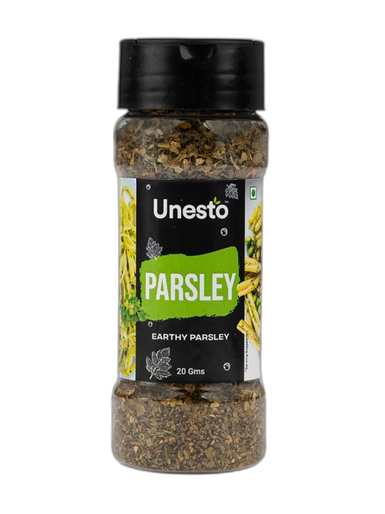 Unesto Parsley Leaves, Packaging Size: 20 Gms & 500 Gms