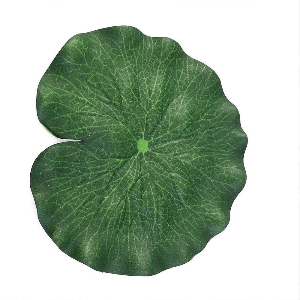 Green Lotus Flower Leaf