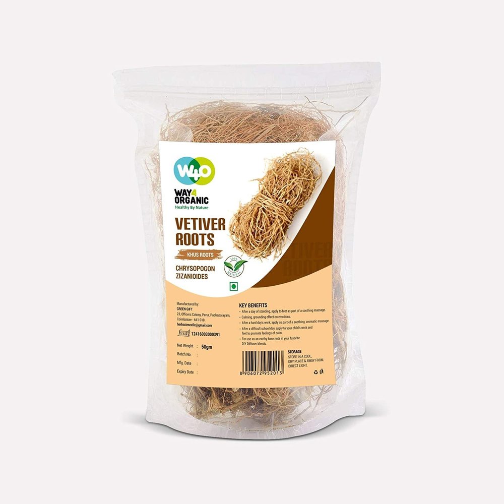 VETIVER ROOTS, Packaging Type: COVER, Packaging Size: 50 Gram