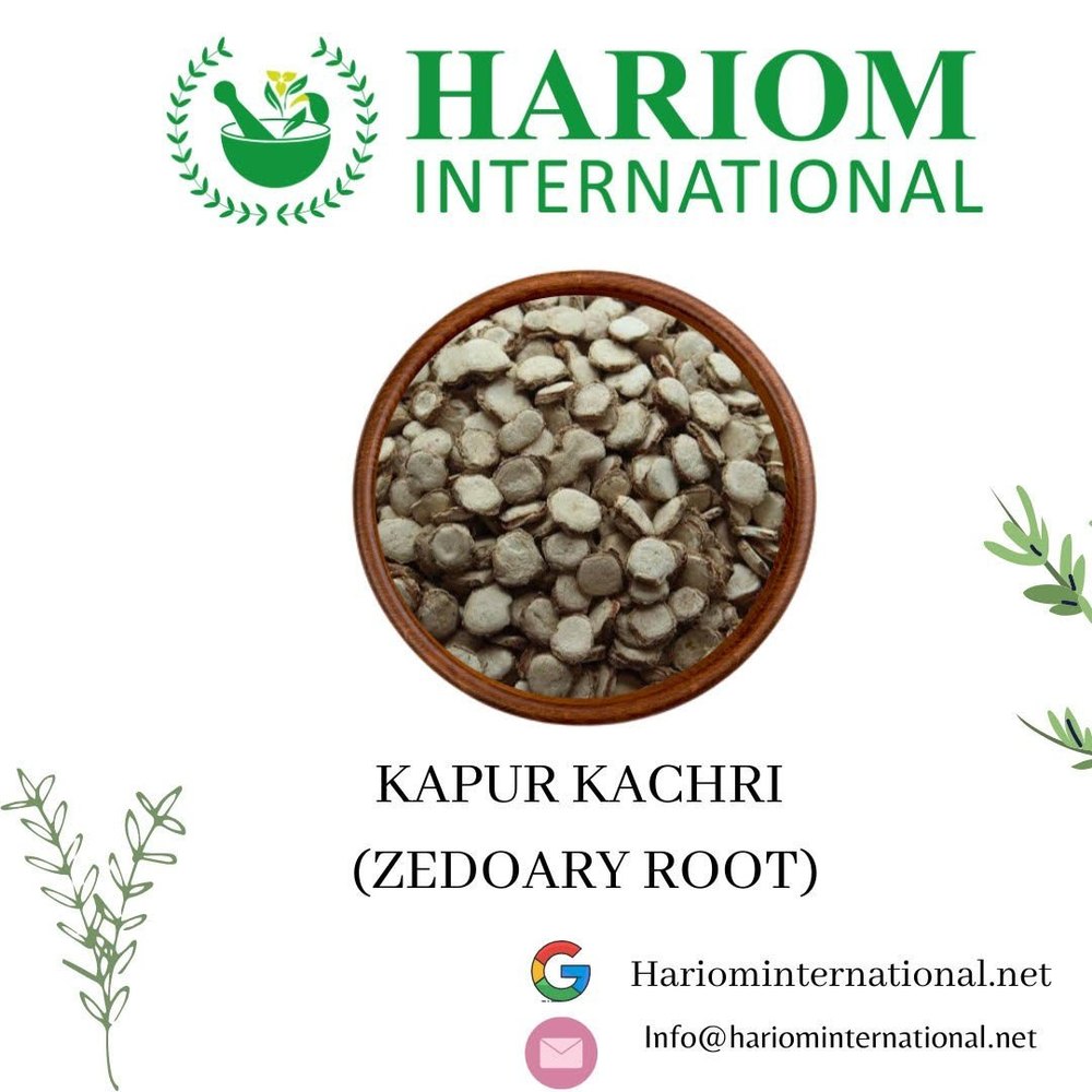 Kapur Kachri Zedoary Roots