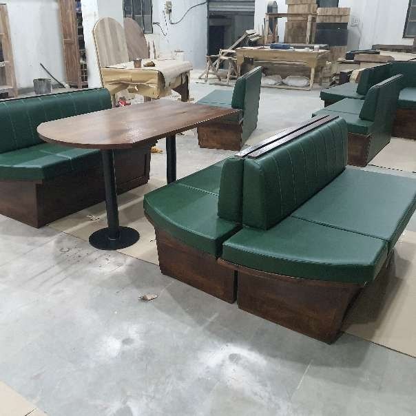 Wooden Booth Seating Sofa