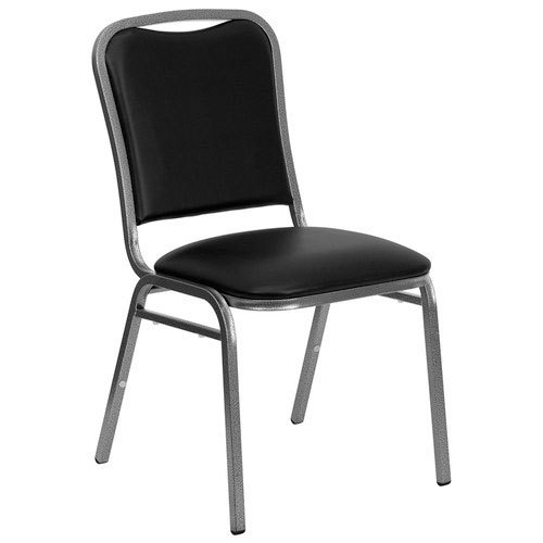 Black Ms Back Stacking Banquet Hall Chair, for Restaurant
