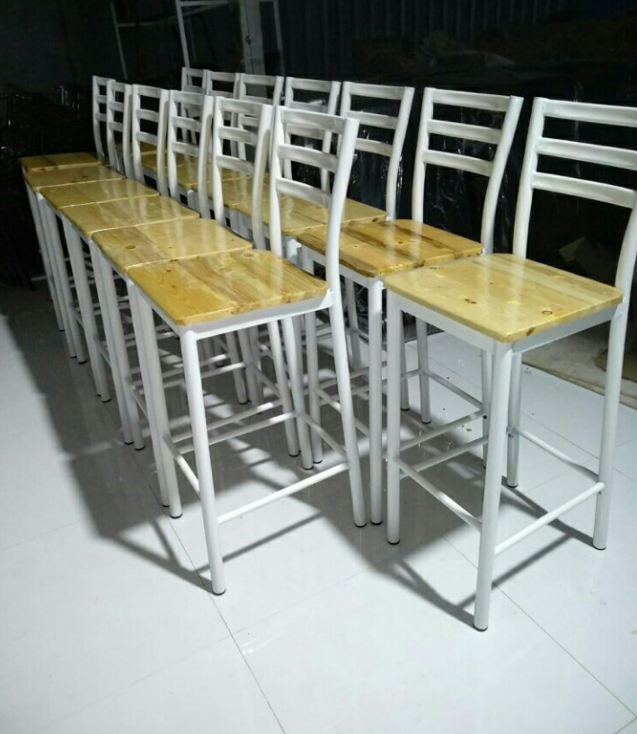 Iron Metal Bar Chair or Bar stool heavy quality, Size: Standard
