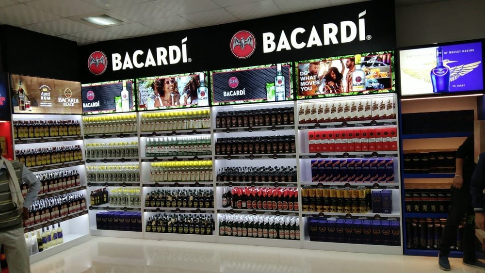 Liquor Shop Racks