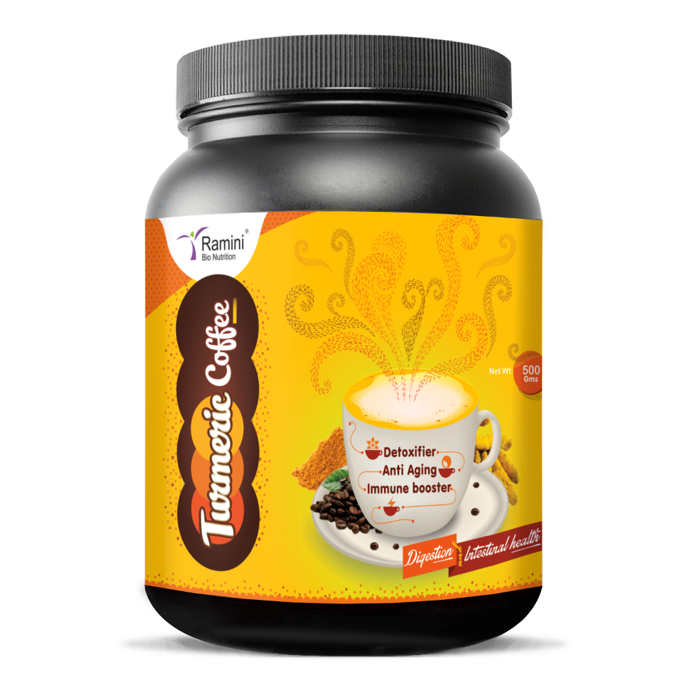 Ramini Bio Nutrition Turmeric Coffee 500 gms