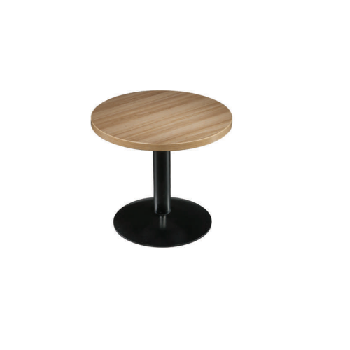 Brown Round Wooden Bar Table