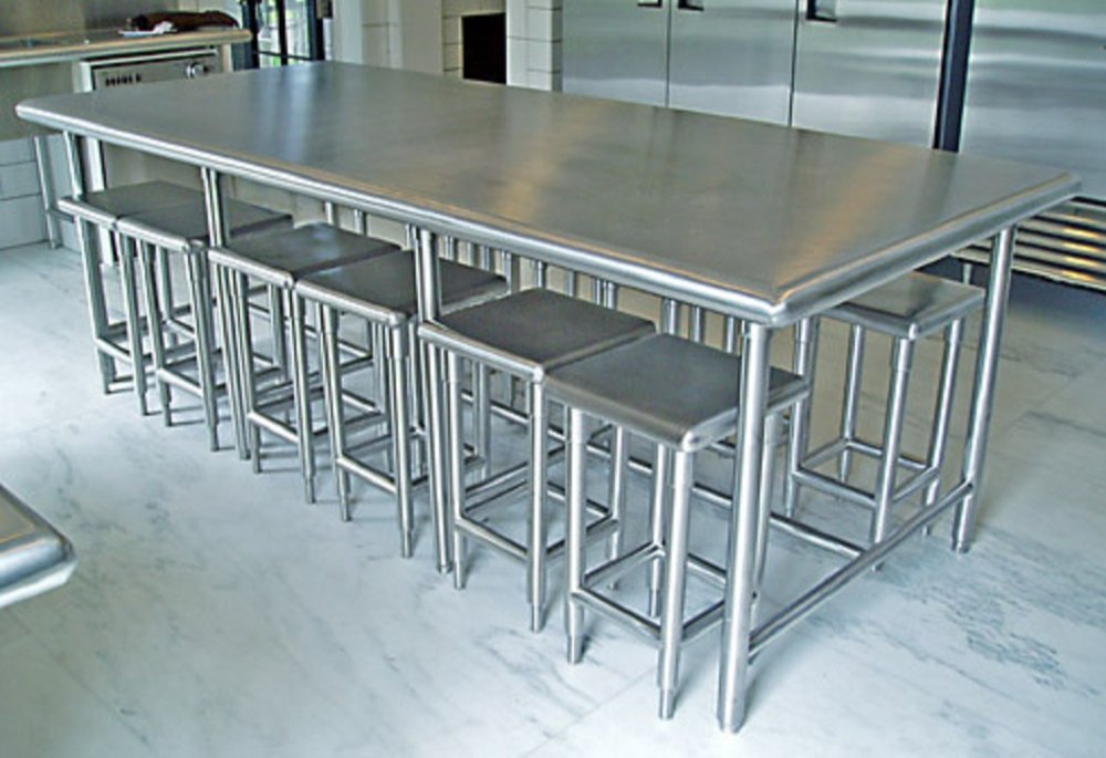Square Stainless Steel Furniture, Size: 12 Seater