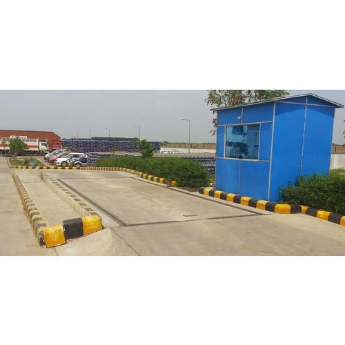 Electronic Mild Steel Truck Pit Type Weighbridge, Load Capacity: 80 Ton\'