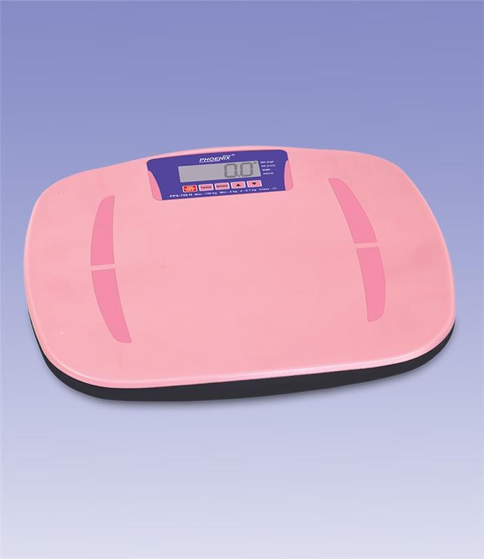 Phoenix LCD Personal Body Weighing Scale, Battery, Maximum Capacity: 150 kg