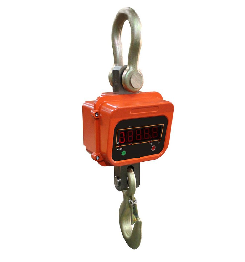 Mild Steel Fully Automatic Wireless Digital Crane Scale, For Industrial, Capacity Tons: 15 Ton