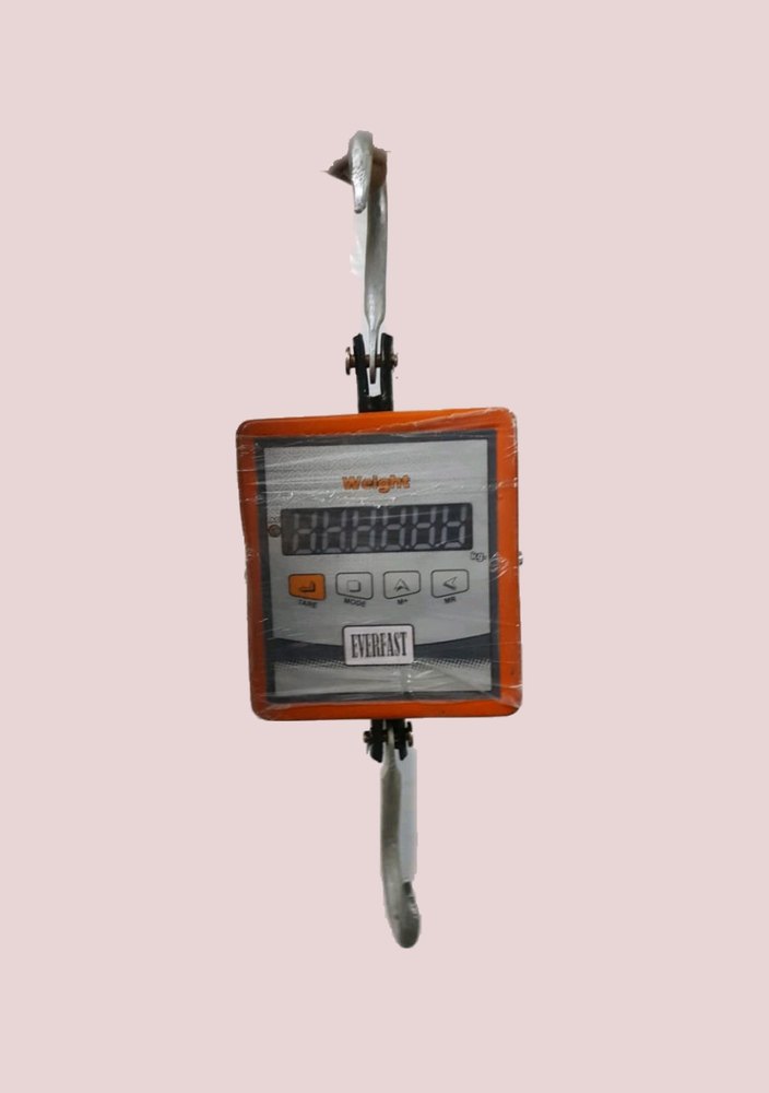 Mild Steel Hanging Scale, Model Name/Number: HS-100K, Capacity Tons: 100 Kg