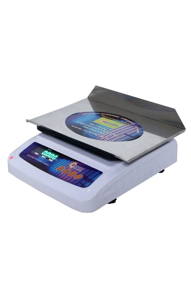 ABHYUDAY Tabletop Electronic Portable Scale, Model Name/Number: Aet 35kl, Capacity: 35KG