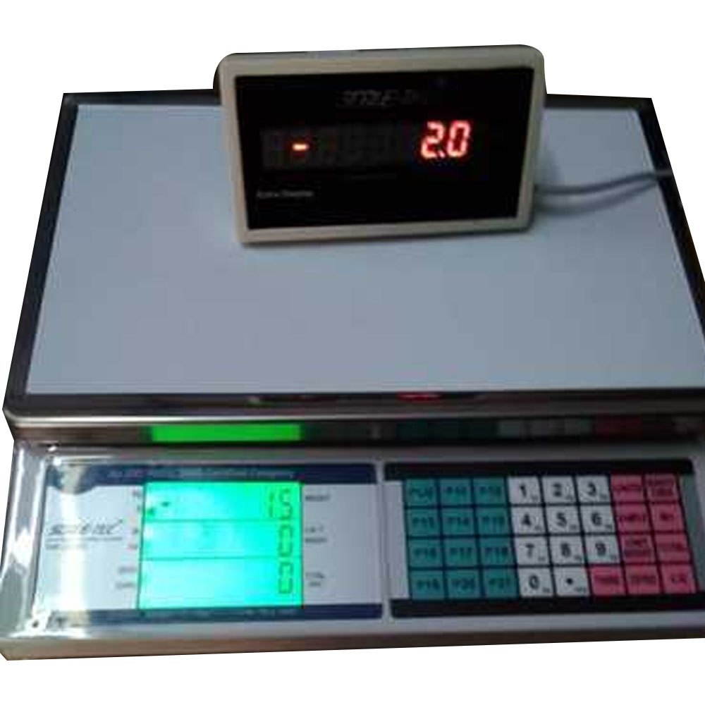 Sunrise SS 30kg 500mg Piece Counting Silver Scale, For Industrial