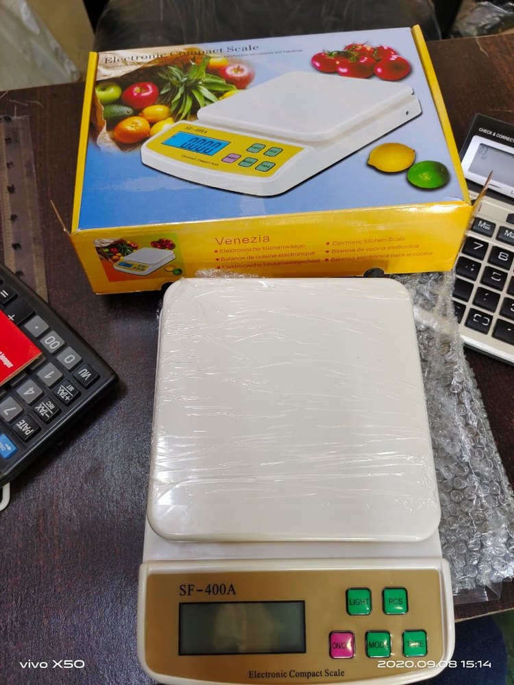 China Made White Weight Scale SF 400A, For Home Use