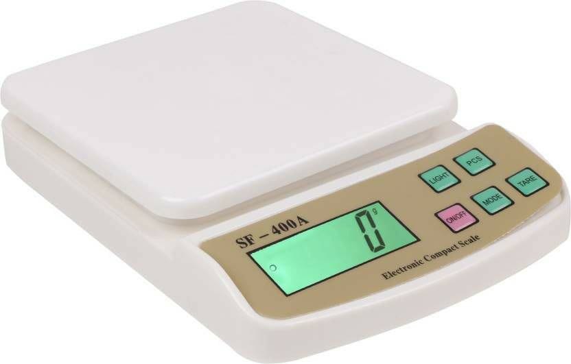 Plastic Weight Scale, For Kitchen, Model Name/Number: Sf400