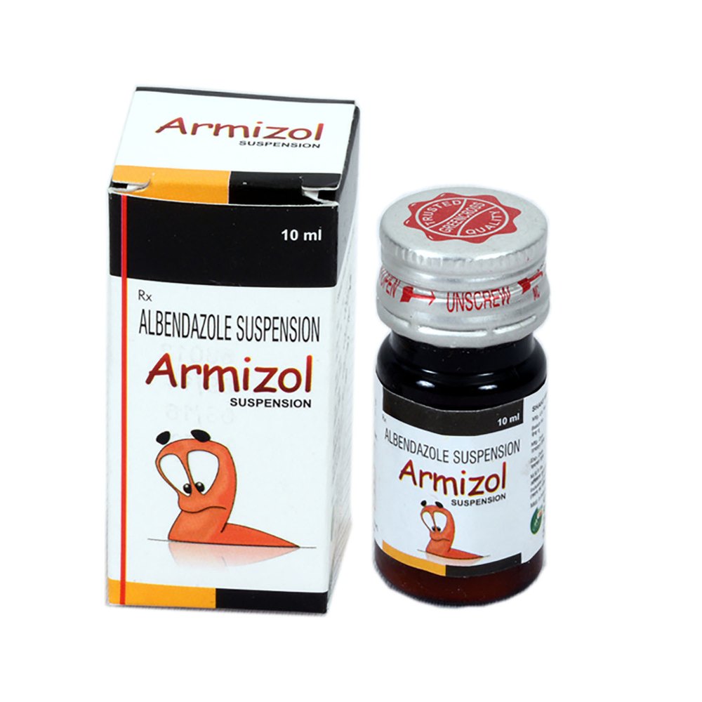 Albendazole Suspension, , bottle Size: 10 Ml