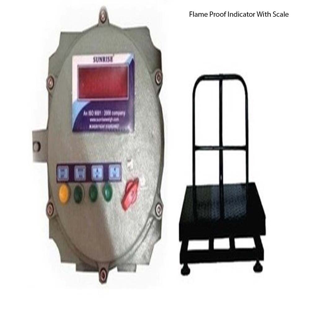 Sunrise External Flame Proof Indicator With Scale, For Industrial