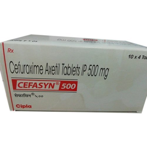 Cipla Cefuroxime Axetil Tablet, Prescription, 10*4
