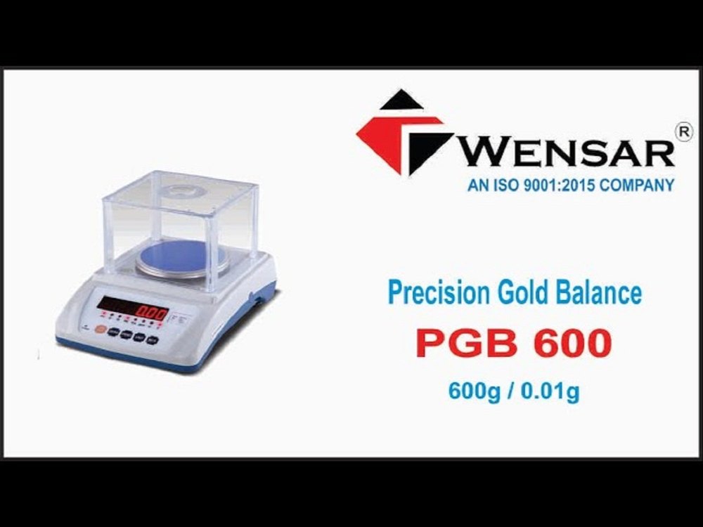 External Digital Gold Balance Scale, For Laboratory