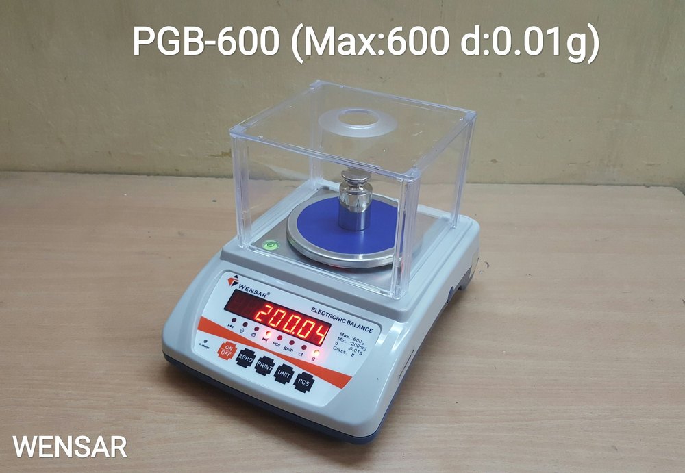 wensar Internal Laboratory Precision Balance, Capacity: 220gm, Accuracy: 0.1MG