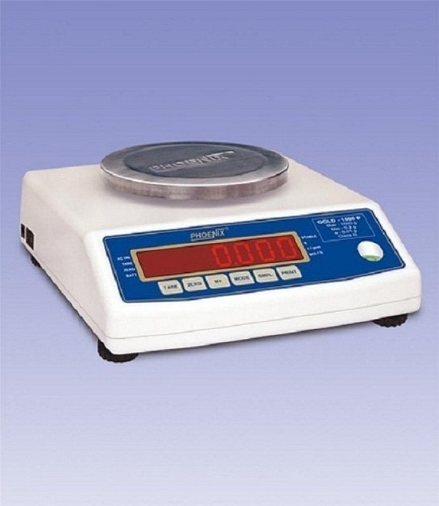Phoenix Stainless Steel Blood Weighing Scale, For Jewellers, Model Name/Number: Gold