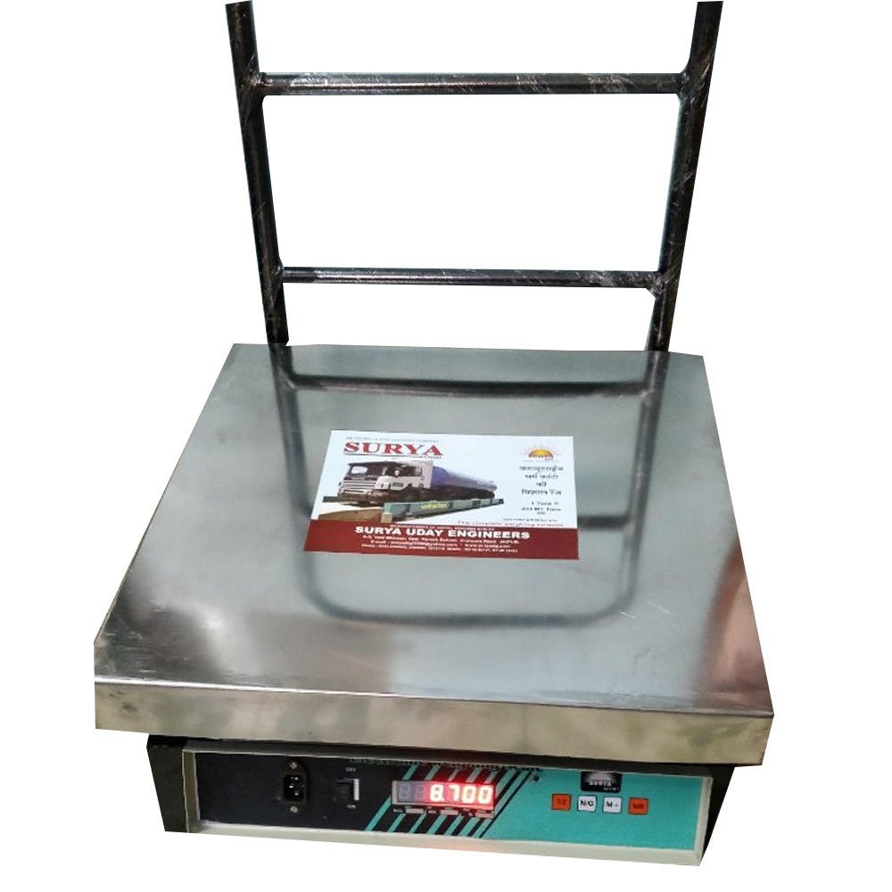 Surya Digi Stainless Steel Modern Weighing Scale