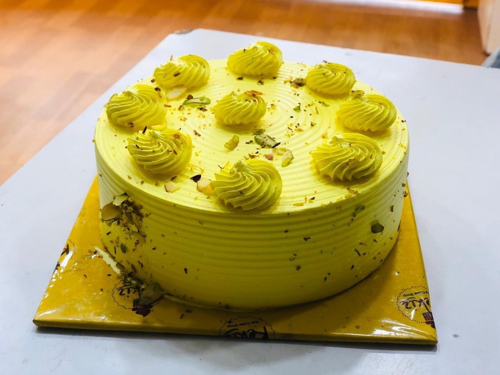 Round Eggless Rasmalai Cake, Packaging Size: 10*10, Weight: 1kg-5kg