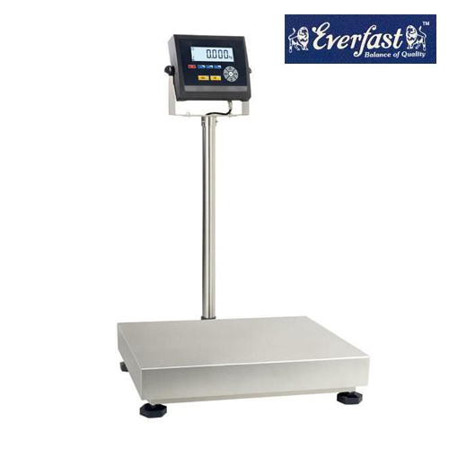 Internal SS Plate Electronic Platform Scale, For Industrial, Pan Size: 500mm X 500mm