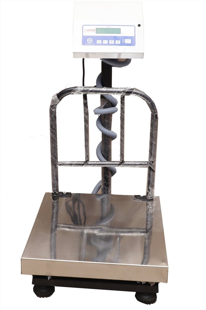 Stainless Steel Red, Black Industrial Platform Scale