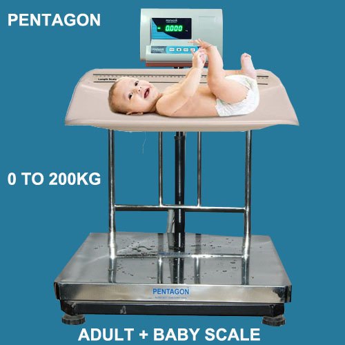 Digital Medical Weighing Instruments, Maximum Capacity: 0 to 200kg